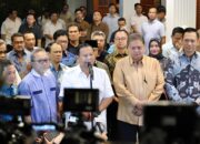 Koalisi besar Presiden Prabowo Subianto di tingkat nasional. Foto: Isti/Hibata.id