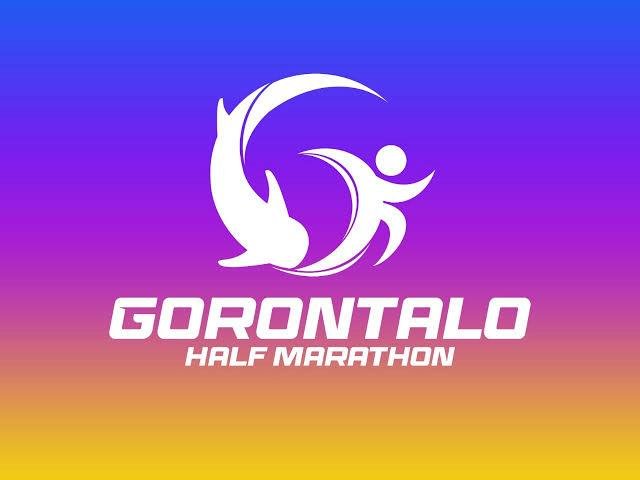 Logo Gorontalo Half Marathon. Dok: Dispora/Hibata.id