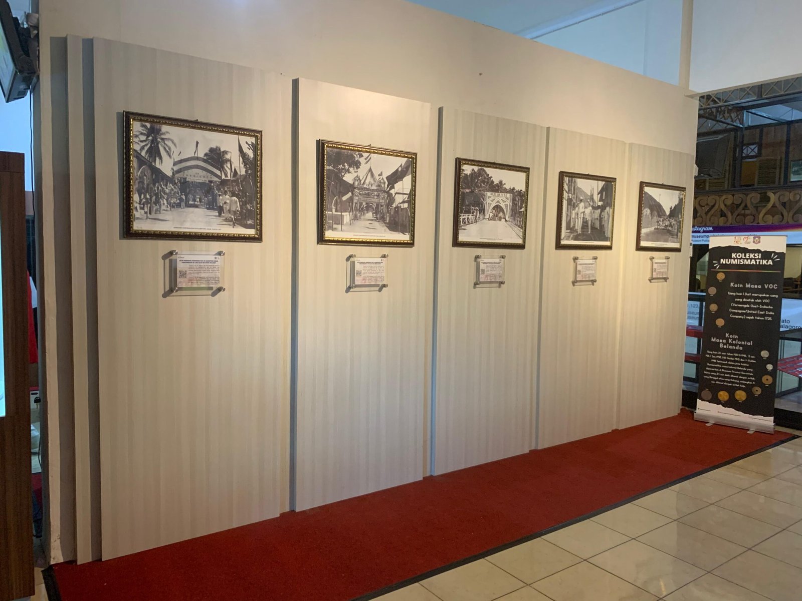 Kondisi museum Gorontalo tampak sepi pengunjung. Foto: Randa/Hibata.id