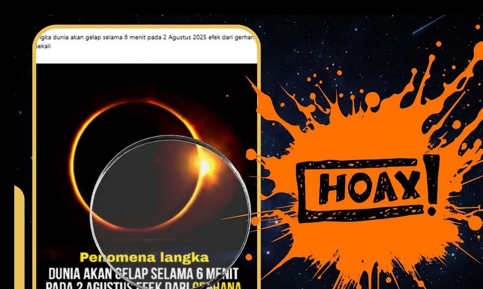 Gerhana Matahari 2025/Liputan6.com/Hibata.id