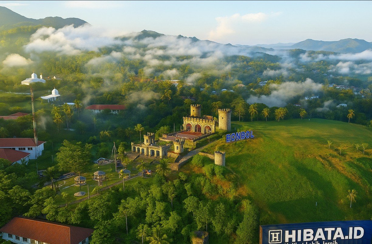 Buat yang suka naik-naik ke puncak benteng, Ulanta Hill (Benteng Ulanta) di Kecamatan Suwawa wajib masuk daftar/Hibata.id