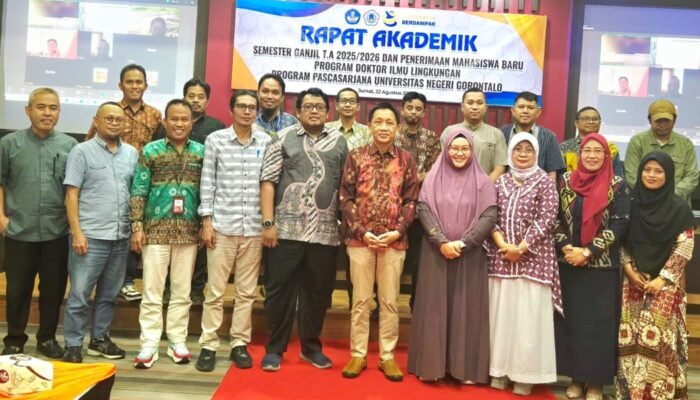 UNG Gelar Rapat Akademik Doktor Ilmu Lingkungan, Fokus Perkuat Riset dan Konservasi