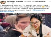 Heboh, Polwan Gorontalo Diduga Intimidasi Mahasiswa Lewat Status Medsos