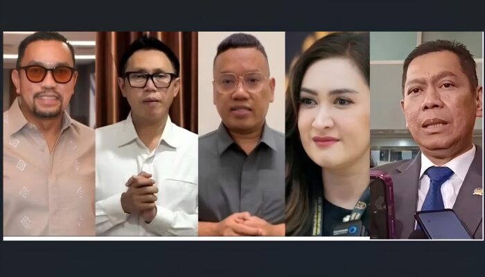 Langkah Tegas, 5 Anggota DPR RI Dinonaktifkan Sacara Serentak