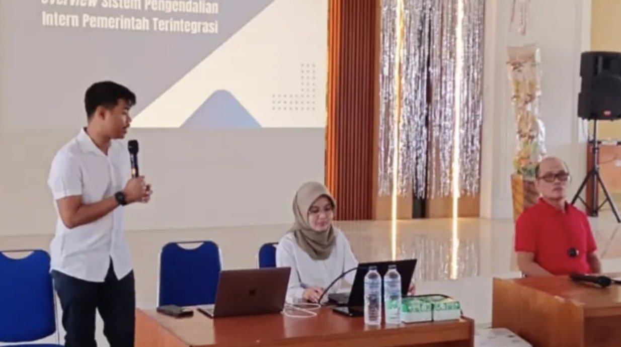 Inspektorat Kota Gorontalo menggelar bimbingan teknis (Bimtek) penilaian mandiri Sistem Pengendalian Intern Pemerintah (SPIP) Terintegrasi pada Selasa, 5 Agustus 2025. (Foto: Humas Pemkot Gorontalo)