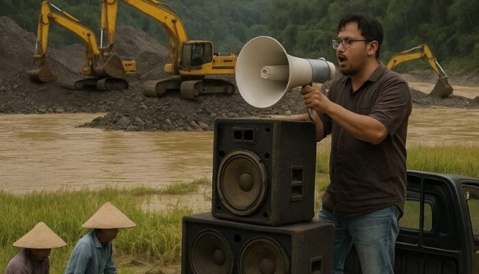 Dulu Gencar Tolak PETI, Kini Aktivis Lingkungan itu Terlibat Tambang Ilegal di Balayo