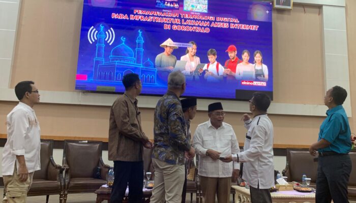 Transformasi Digital Religius, 100 Masjid di Kota Gorontalo Dapat Fasilitas Internet