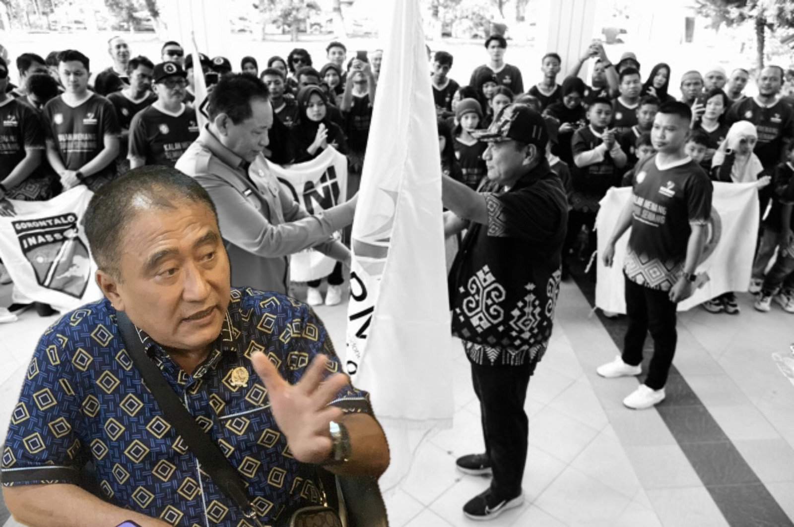 Ketua Komisi II DPRD Provinsi Gorontalo sekaligus Ketua Komite Olahraga Masyarakat Indonesia (KORMI) Gorontalo, Mikson Yapanto/Hibata.id