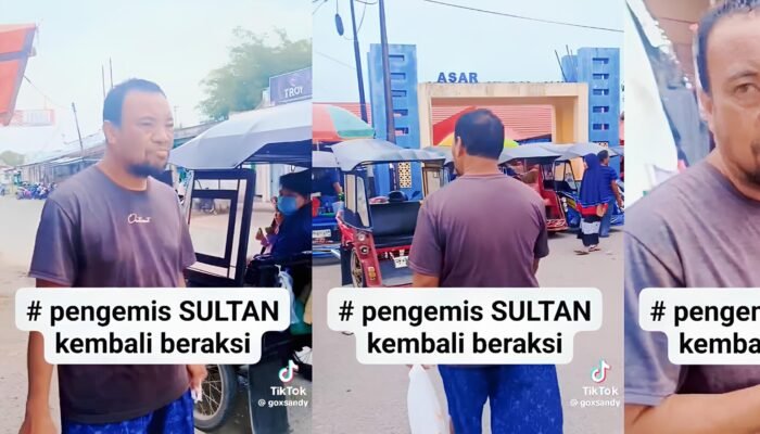 Dilarang Mengemis di Kota Gorontalo, Lutfi Haryono ‘Hijrah’ ke Pasar Bone Bolango