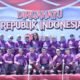 Hadirnya Panua Choir menjadi magnet utama dalam rangkaian upacara bendera tahun ini/Hibata.id