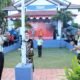 Hikmad saat Bank Rakyat Indonesia (BRI) Cabang Gorontalo menggelar upacara peringatan Hari Ulang Tahun (HUT) ke-80 Kemerdekaan Republik Indonesia (RI)/Hibata.id