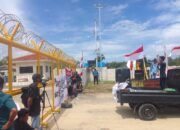 Gelar Aksi, PMII Pohuwato Minta Aktivitas Pani Gold Project Harus Berhenti!