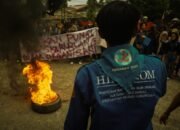 Demo HIMAKOM UNG: Tuntut Stop Pungli, Ketua Jurusan Jadi Sasaran