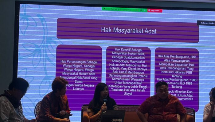 RUU Masyarakat Adat Dinilai Krusial: Hak Komunal dan Hak Ulayat Jadi Penjaga Lingkungan