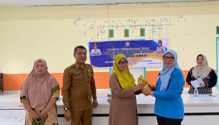 Perjuangan Femmy Udoki, Ratusan Pelaku UMKM Bone Pesisir Terima Bantuan