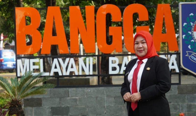 Eriana Pajria Ningsih, Sekretaris Dinas Komunikasi dan Informatika Bone Bolango yang juga peserta Pelatihan Kepemimpinan Administrator (PKA) Angkatan IV Pusat Pengembangan Sumber Daya Manusia Regional Makassar/Hibata.id