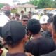 Aliansi Rakyat Anti Dominasi Oligarki (RADO) kembali mengepung kawasan KM Nol, lokasi aktivitas Pani Gold Project (PGP)/Hibata.id