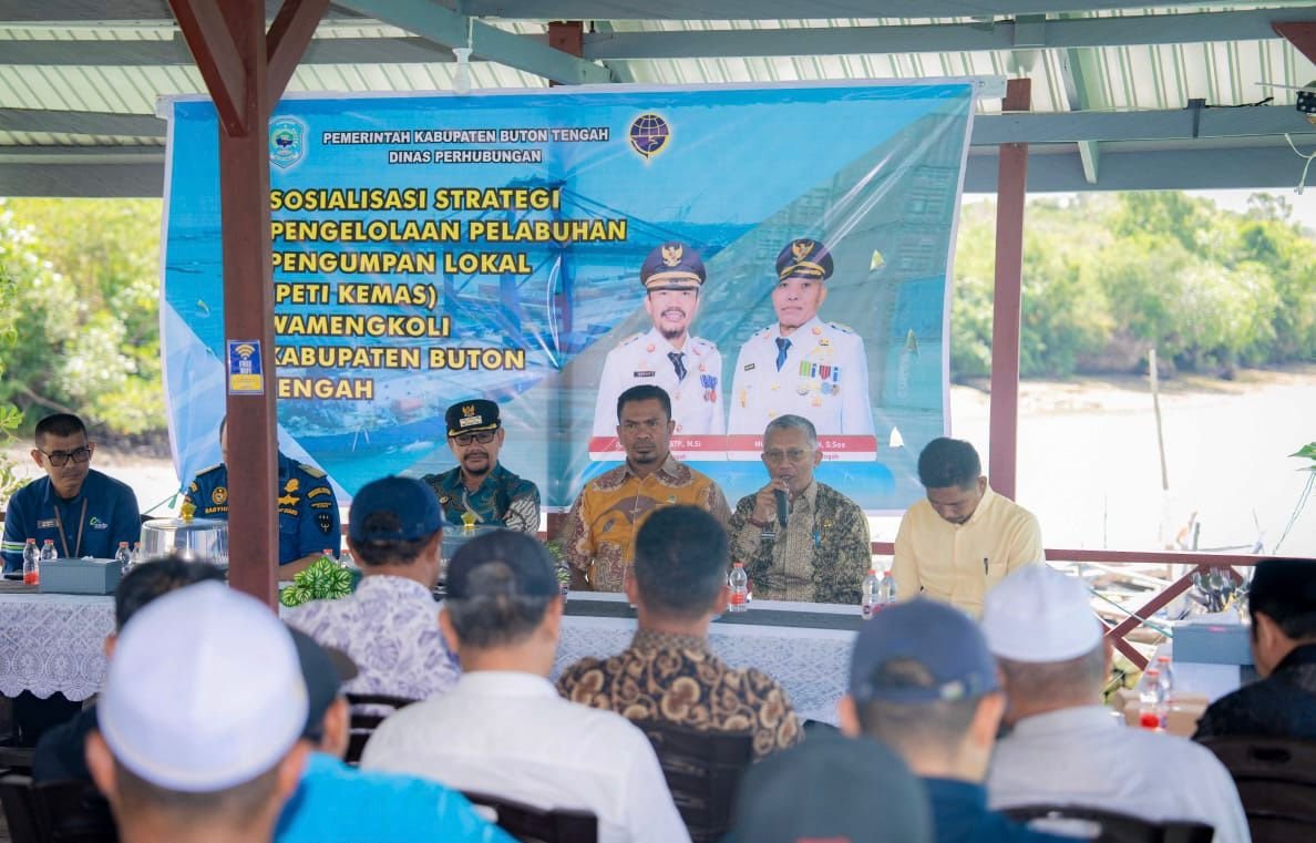 Bupati Azhari menegaskan, kegiatan ini digelar untuk mengidentifikasi persoalan yang mungkin timbul saat pelabuhan mulai beroperasi/Hibata.id