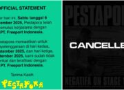 Pestapora Putus Kerja Sama dengan Freeport Indonesia, Tiga Band Batal Tampil