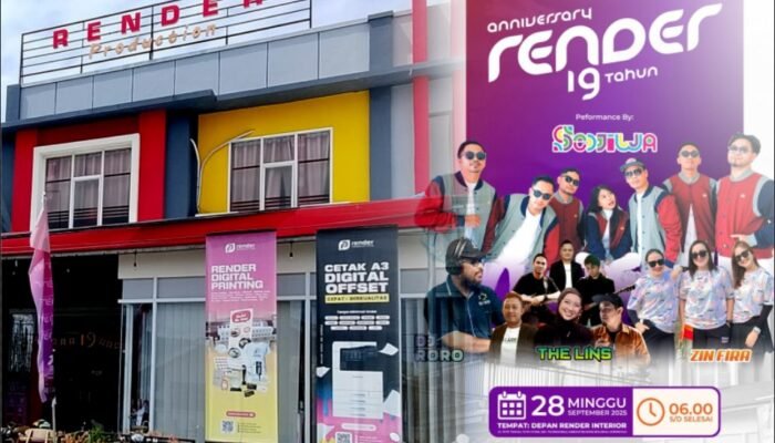 Banyak Doorprize! Anniversary Render Production ke-19 Siap Guncang Bone Bolango