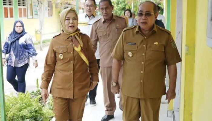 Wali Kota Adhan dan Wagub Idah Tinjau Lahan Pembangunan SMA Negeri 8