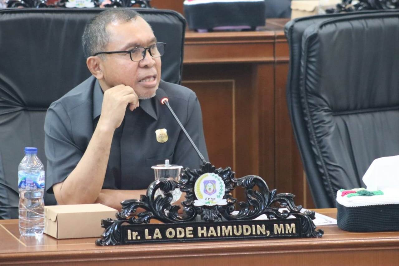 Wakil Ketua II DPRD Provinsi Gorontalo, La Ode Haimudin/Hibata.id