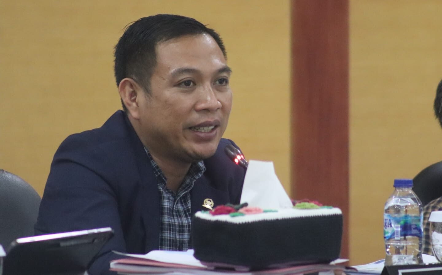 Sekretaris Komisi IV DPRD Provinsi Gorontalo dari Fraksi Golkar, Ghalib Lahidjun/Hibata.id