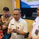 Kepala Kantor Wilayah Imigrasi Gorontalo, Agung Sampurno bersama Perwakilan UNODC, Abi Sanjaya/Hibata.id