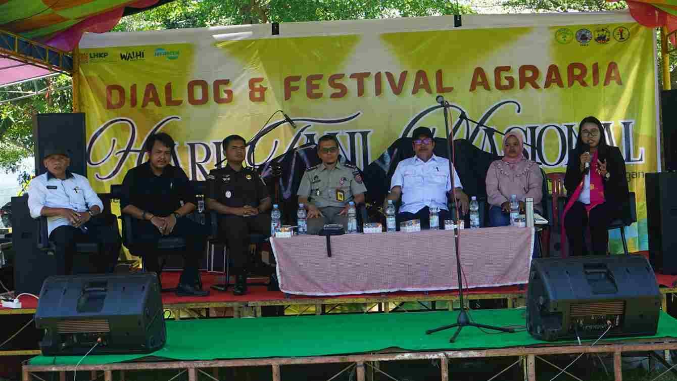 Forum Petani Plasma Buol (FPPB) saat menggelar Dialog dan Festival Agraria dalam memperingati Hari Tani Nasional (HTN) pada Rabu, 24 September 2025. (Foto: FPPB)