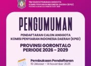 Mau Jadi Penentu Arah Siaran di Gorontalo? Yuk Daftar Seleksi KPID 2026–2029