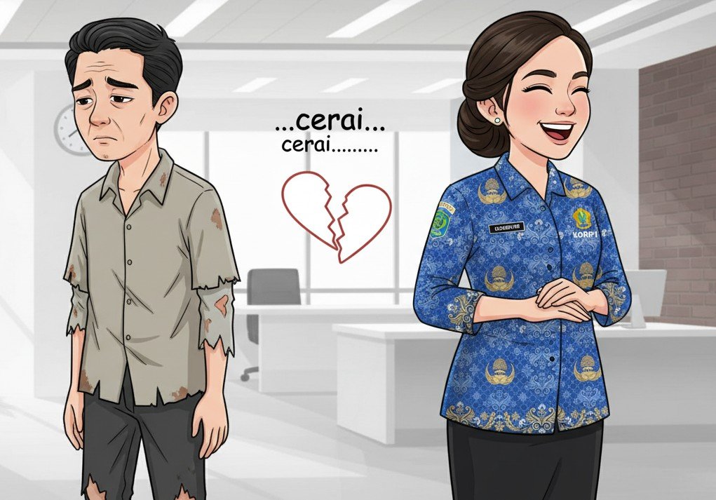 Usai Terima SK PPPK, Puluhan ASN Muda di Pohuwato Kompak Gugat Cerai/Hibata.id