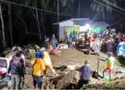 Warga dan TNI Bahu-Membahu, TMMD ke-126 Gorontalo Lembur hingga Malam Hari