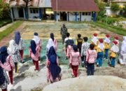 Satgas TMMD ke-126 Latih Disiplin Siswa Sekolah Satu Atap Tonala Gorontalo