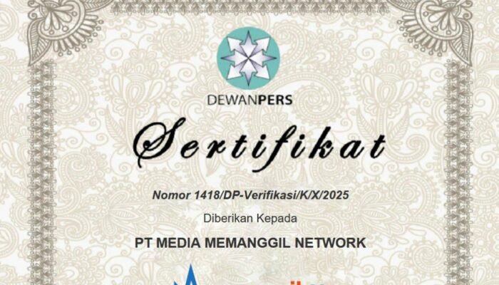 Catat Sejarah Baru, Memanggil.co Jadi Media Pertama di Blora Terverifikasi Dewan Pers