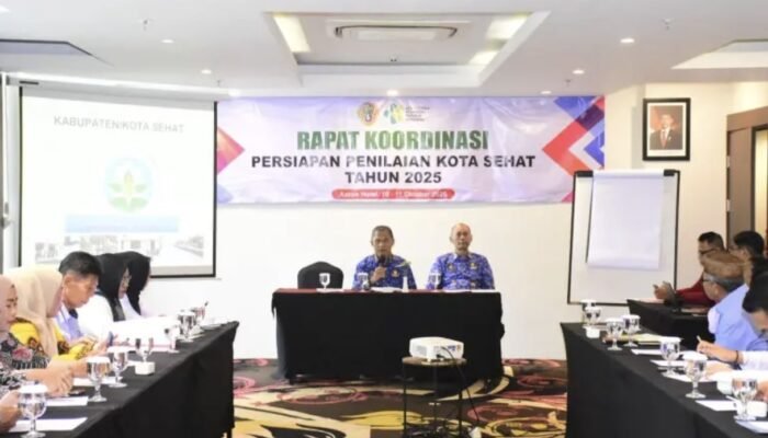 Menuju Kota Sehat, Sekda Ismail: Harus Terwujud Secara Nyata, Bukan Seremonial