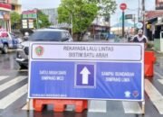 Uji Coba Satu Arah Jalan H.B. Jasin, Masukan Warga Dipertimbangkan