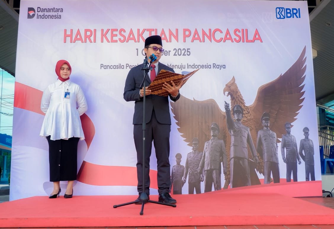 ank Rakyat Indonesia (BRI) Cabang Gorontalo memperingati Hari Kesaktian Pancasila 1 Oktober 2025/Hibata.id