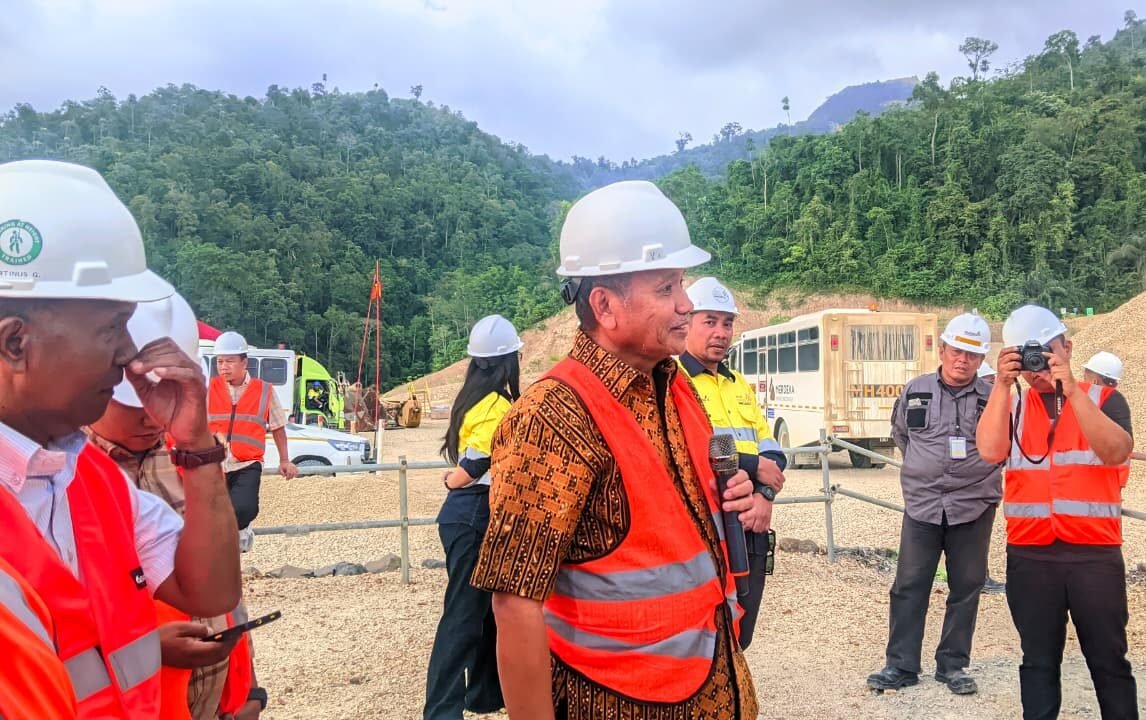 Pansus Pertambangan DPRD Provinsi Gorontalo memastikan pengelolaan lingkungan PT Pani Gold Project/Hibata.id