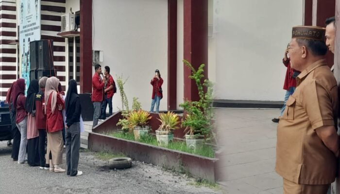 IMM Pohuwato Gelar Aksi di DPRD: Tolak PSN dan Desak Kadis Pertanian Dicopot!