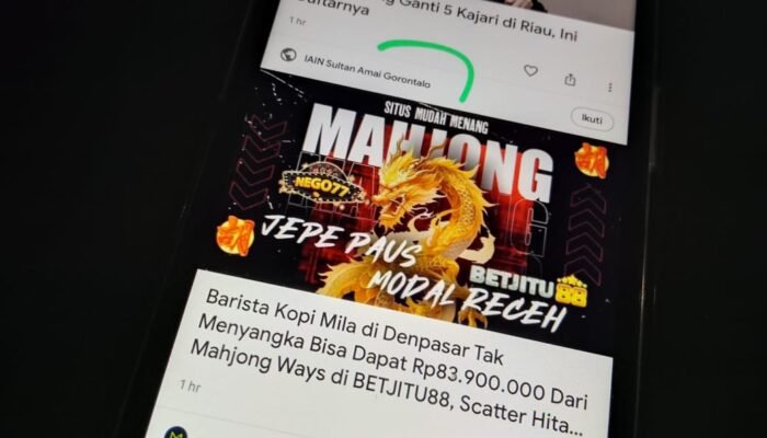 Situs Resmi IAIN Gorontalo Jadi Sarang Judol, Begini Penjelasan Pegiat IT