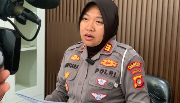 Lantas Gorontalo Kota Klarifikasi Video Viral Siswa Terperosok ke Saluran Air