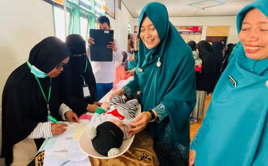 Ketua TP-PKK Buton Tengah, Umi Noranah Azhari, S.Pd/Hibata.id