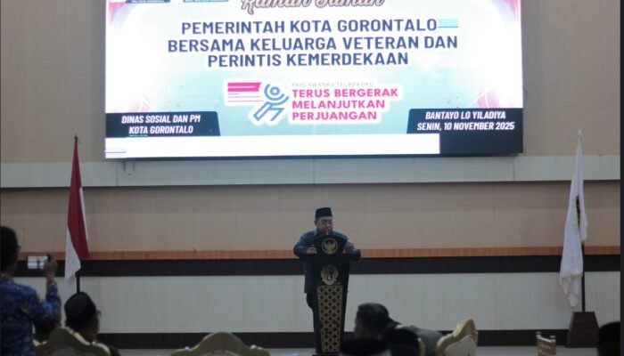 Ramah Tamah Hari Pahlawan, Wali Kota Gorontalo Ajak Warga Teladani Semangat Pejuang