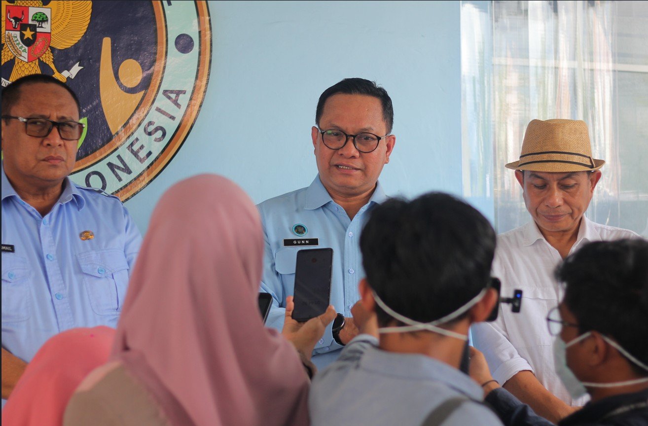 Badan Gizi Nasional (BGN) Republik Indonesia melakukan kunjungan kerja ke Kabupaten Bone Bolango, Rabu (19/11/2025)/Hibata.id