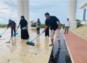Nyaris Telan Korban, Plafon Kantor Bupati Buton Tengah Ambruk Usai Diguyur Hujan