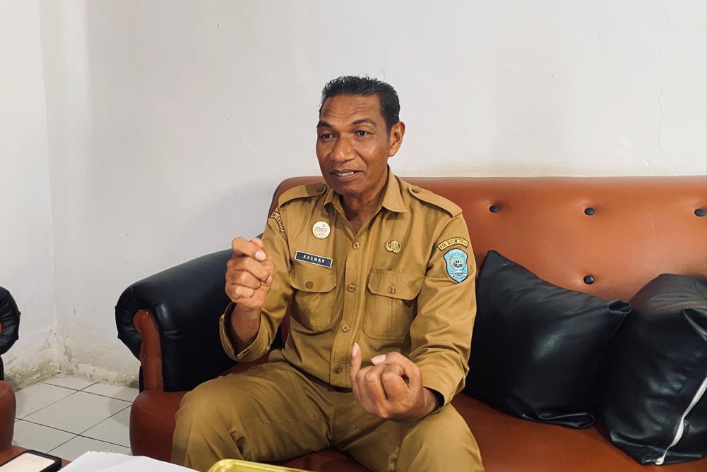 Kepala Dinas Kesehatan Kabupaten Buton Tengah, Kasman/Hibata.id