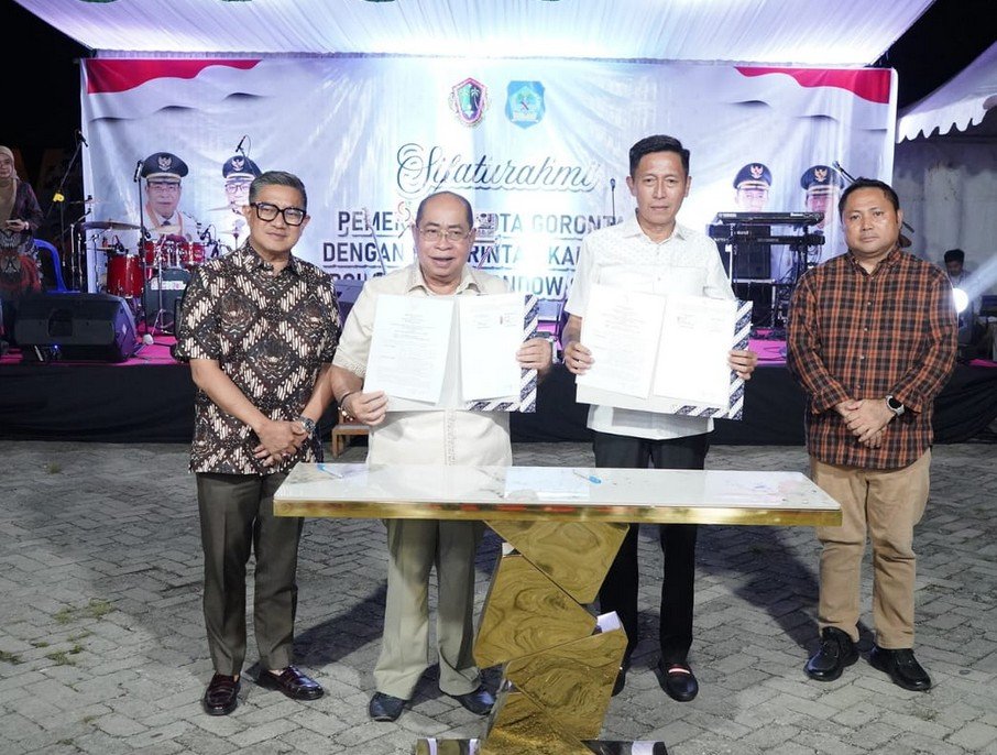 Pemerintah Kota Gorontalo dan Pemerintah Kabupaten Bolaang Mongondow Selatan (Bolsel). Foto: Humas/Hibata.id
