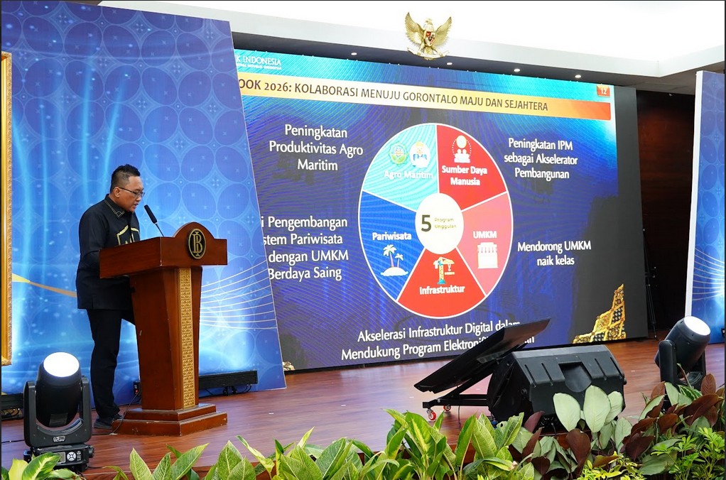 Plh. Kepala Perwakilan Bank Indonesia Provinsi Gorontalo, Ciptoning Suryo Condro/Hibata.id