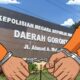 Ilustrasi - Polda Gorontalo dan Tersangka/Hibata.id