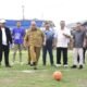 Wali Kota Gorontalo, Adhan Dambea saat membuka turnamen sepak bola Risman Taha Cup. (Foto: Humas Pemkot Gorontalo)